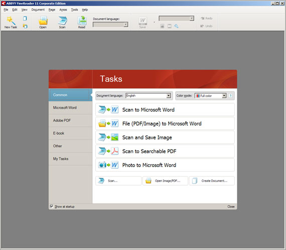 ABBYY FineReader 15 Full TR Enterprise Corporate Edition indirme sayfası ekran görüntüsü