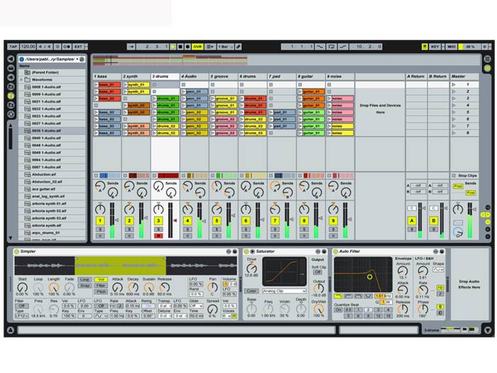 Ableton Live Suite indirme sayfası ekran görüntüsü