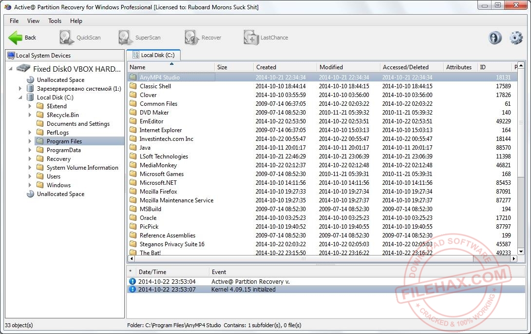 Active Partition Recovery Ultimate indirme sayfası ekran görüntüsü