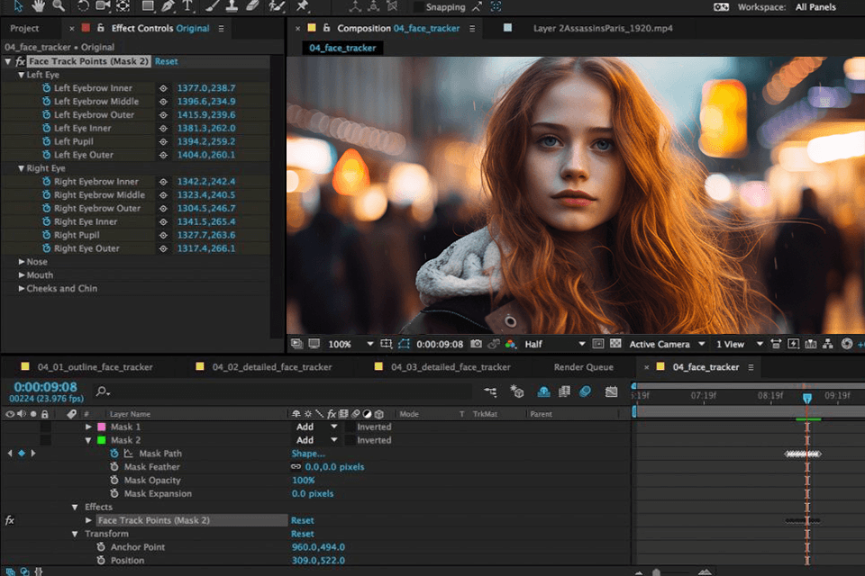 Adobe After Effects 2025 indirme sayfası ekran görüntüsü