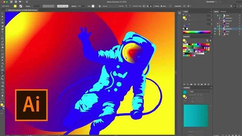 Adobe Illustrator CC 2019 indirme sayfası ekran görüntüsü
