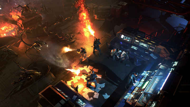 Aliens Dark Descent indirme sayfası ekran görüntüsü