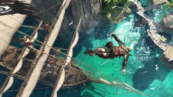 Assassin’s Creed IV Black Flag indirme sayfası ekran görüntüsü