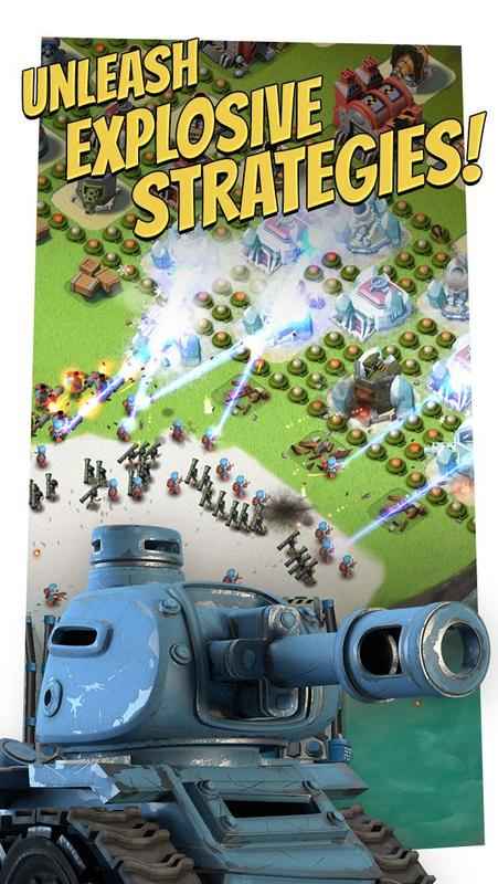 Boom Beach Apk indirme sayfası ekran görüntüsü