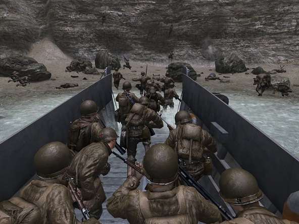 Call of Duty 1 indirme sayfası ekran görüntüsü