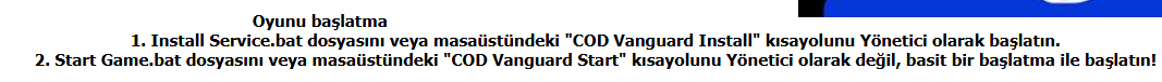 Call of Duty Vanguard indirme sayfası ekran görüntüsü