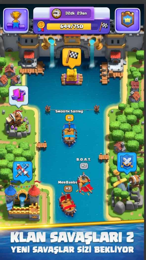 Clash Royale Apk indirme sayfası ekran görüntüsü