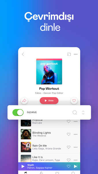 Deezer Music Premium Apk ekran görüntüsü 2