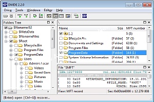 DM Disk Editor and Data Recovery indirme sayfası ekran görüntüsü