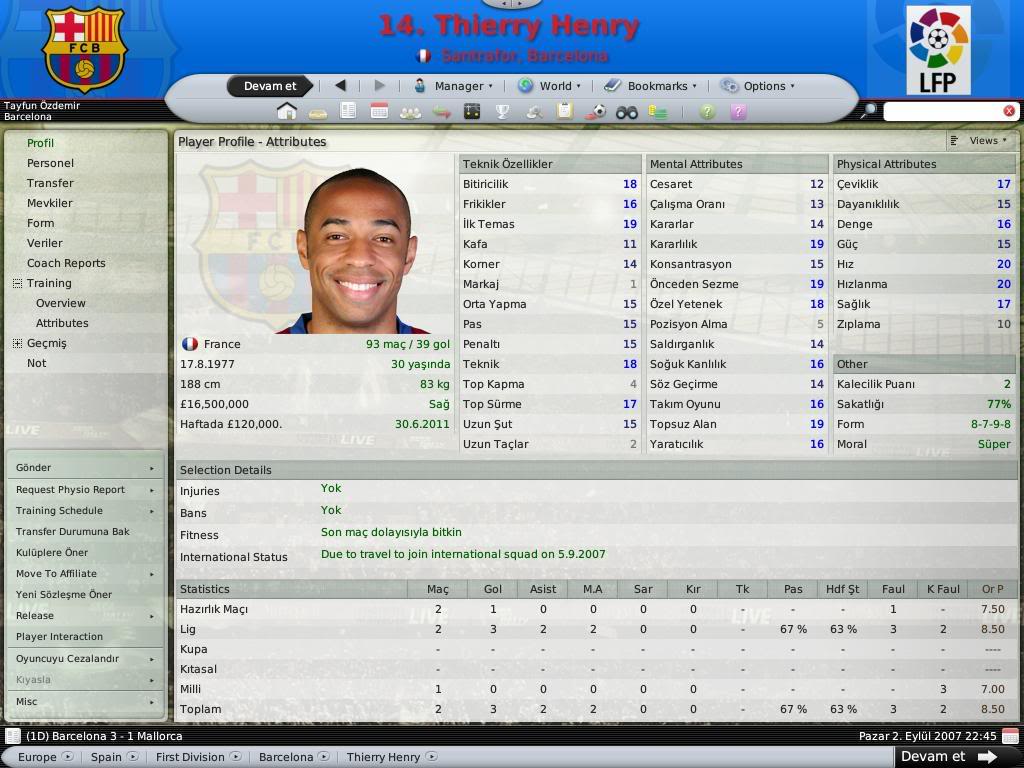 Football Manager 2008 Full Türkçe indirme sayfası ekran görüntüsü
