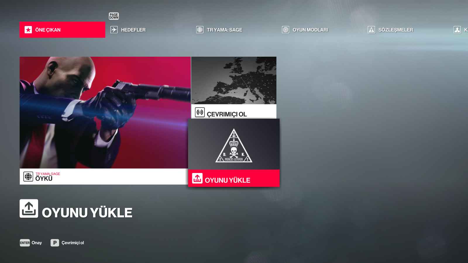 Hitman 1 indirme sayfası ekran görüntüsü