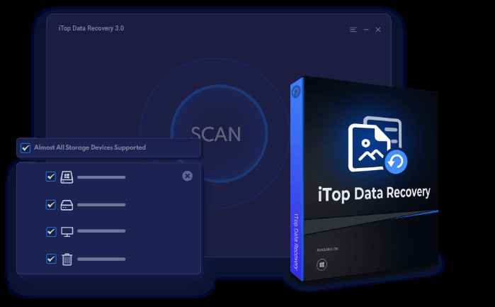 iTop Data Recovery Pro ekran görüntüsü 2