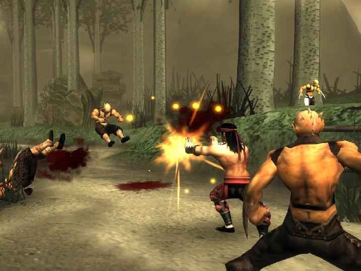 Mortal Kombat Shaolin Monks ekran görüntüsü 2