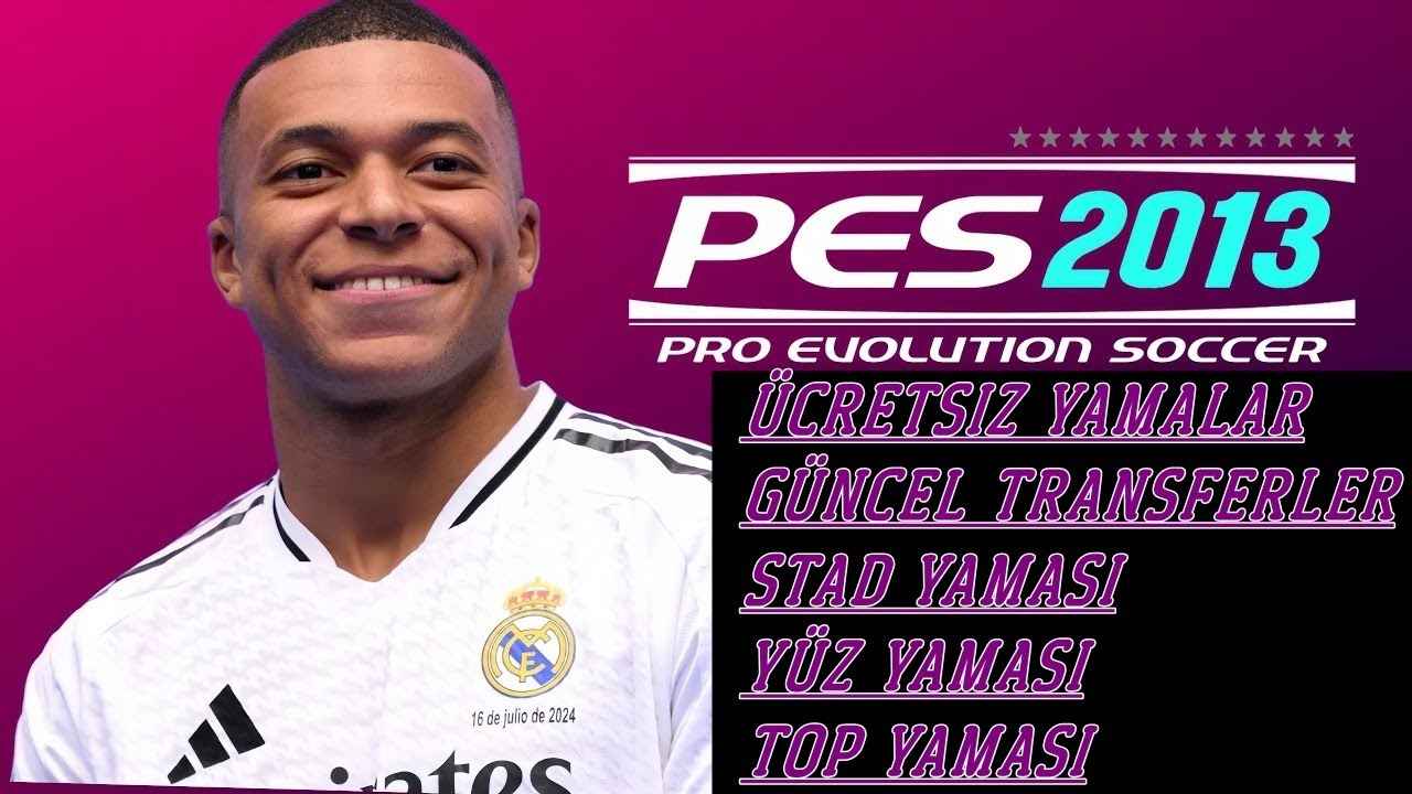 Pes 2013 Transfer Yaması 2024-2025 ekran görüntüsü 2