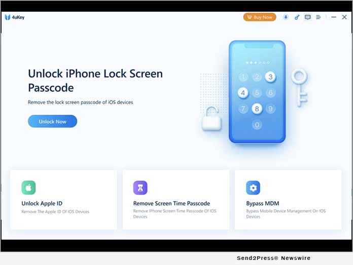 Tenorshare 4uKey for iPhone Full indirme sayfası ekran görüntüsü